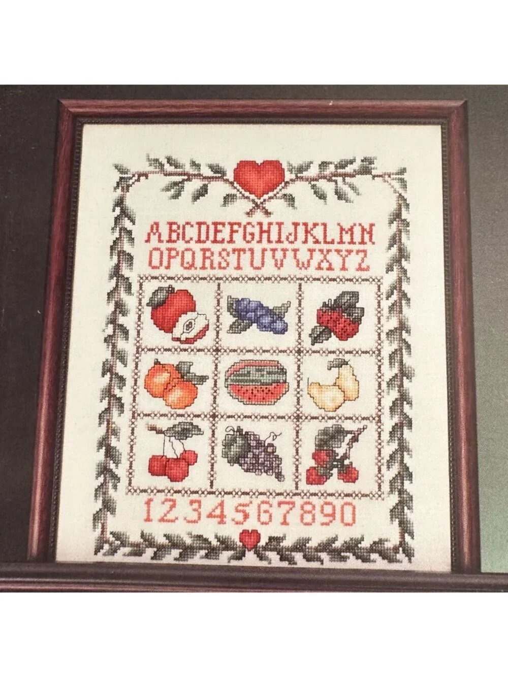 Fruits Of The Seasons Cross Stitch Pattern Book By RainDrop Stoney Creek Collect